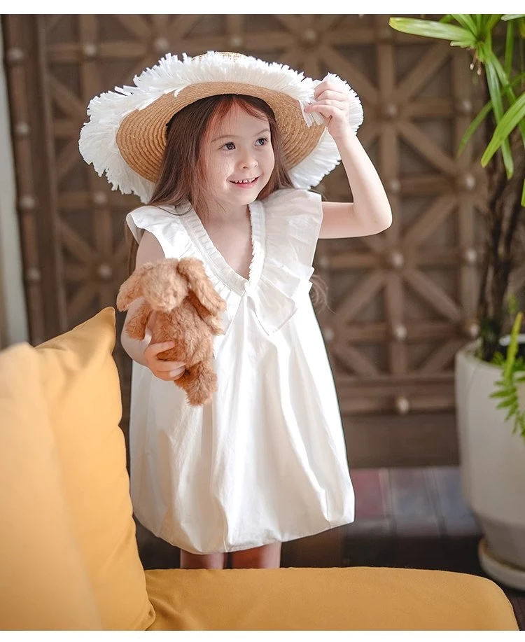 Factory Customize High quality/High cost performance  Cotton Baby Wear Clothes Girls Children Clothes Dress