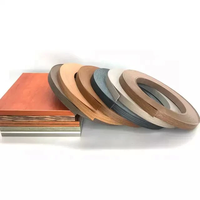 Solid Color Vinyl PVC Edge Banding for MDF Particle Board Panel Furniture