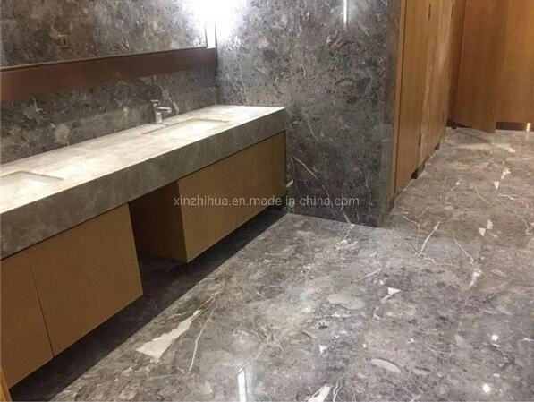 MGM Cinderella Cappuccino Grey Ash Lido Marble Tile/Slab Bathroom Floor/Wall