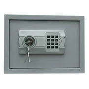 Motorized Hotel Safe Box, LCD Display, for 17'' Laptop