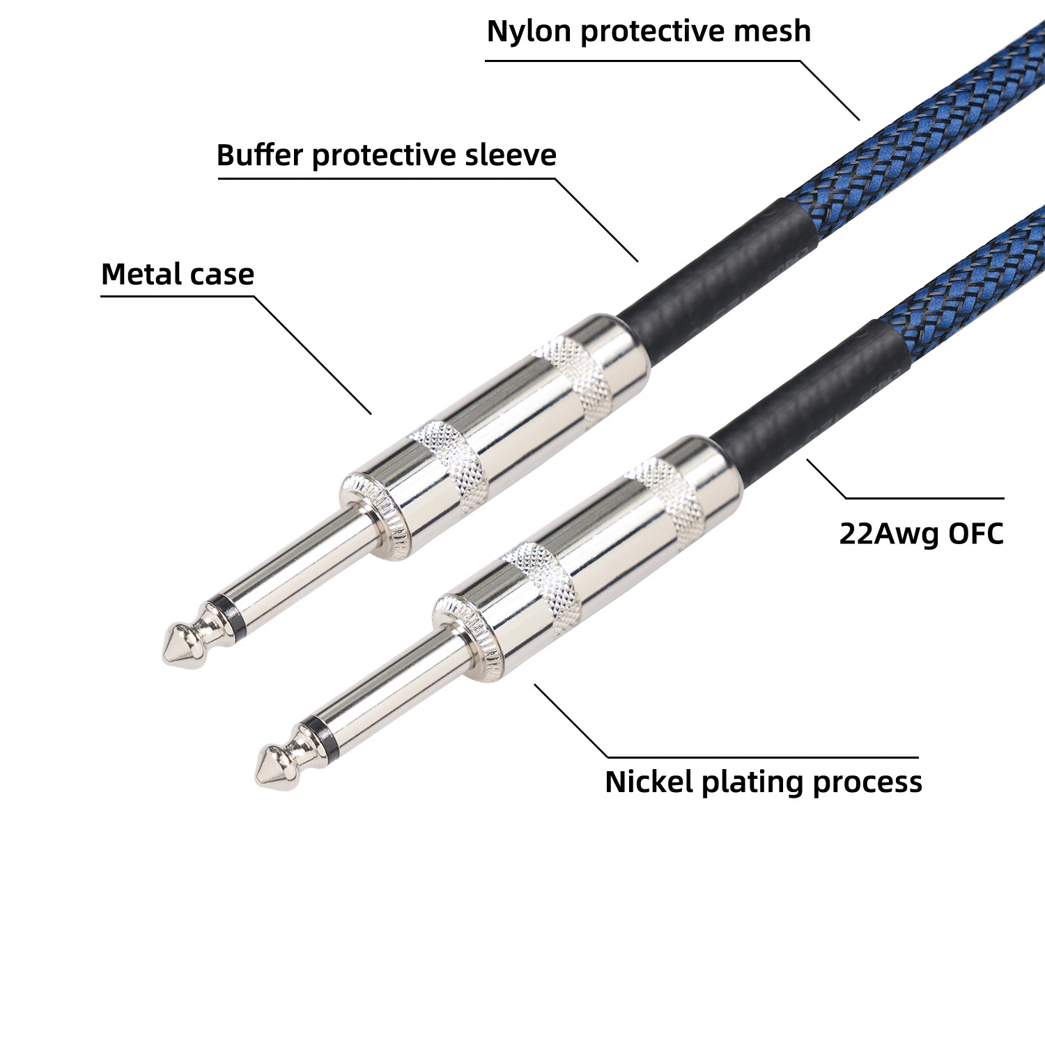 Instrument Cables Guitar Effect Pedal Cables (JFI008)