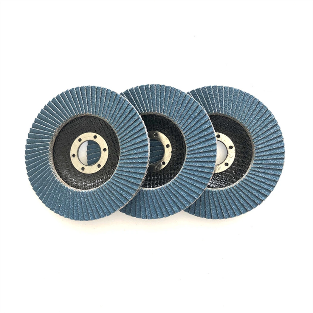 5 " disque de volet de zirconium Vsm en fibre de verre de roue arrière
