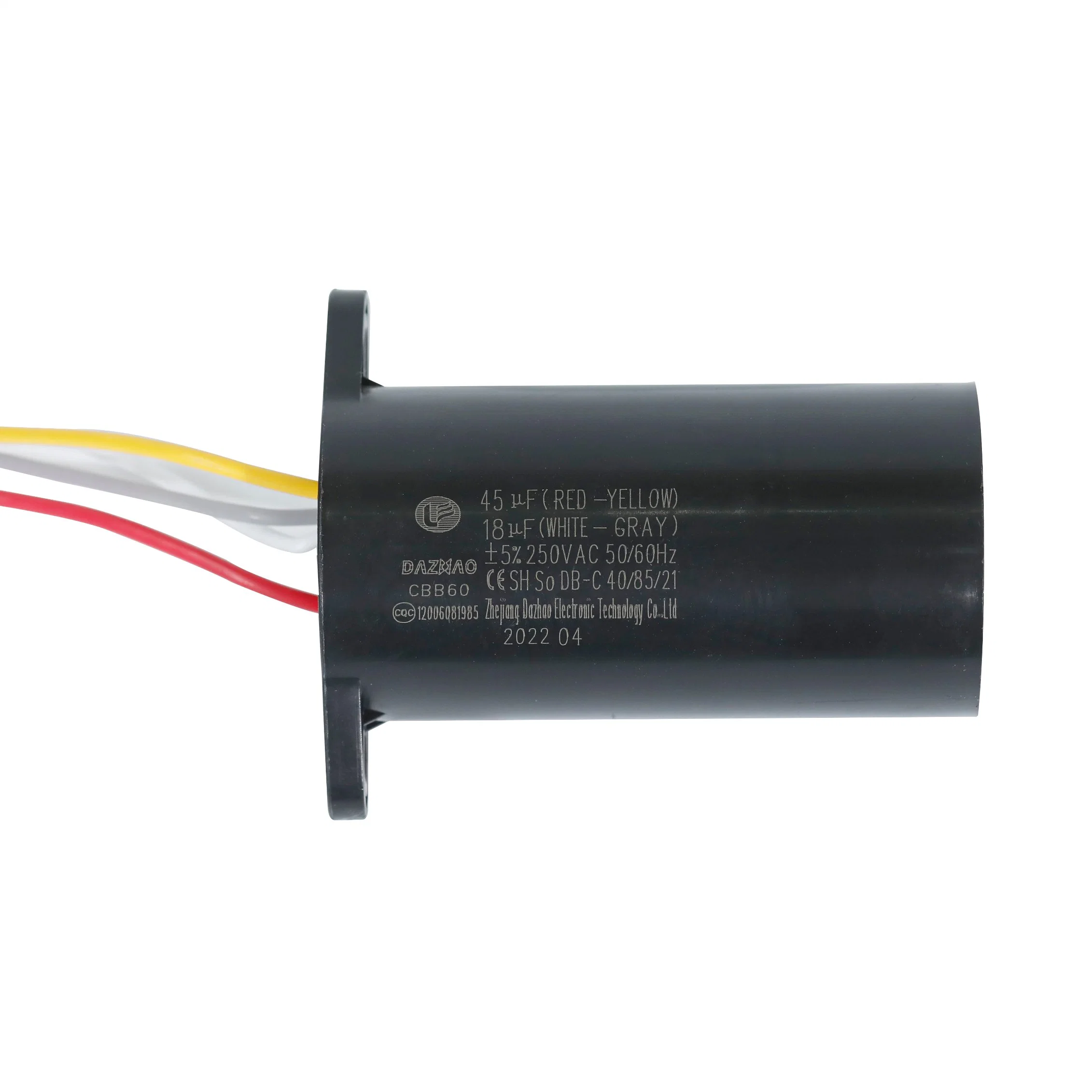 Cbb60 13+5UF 450V S0 TUV AC Motor Run Capacitor for Washing Machine