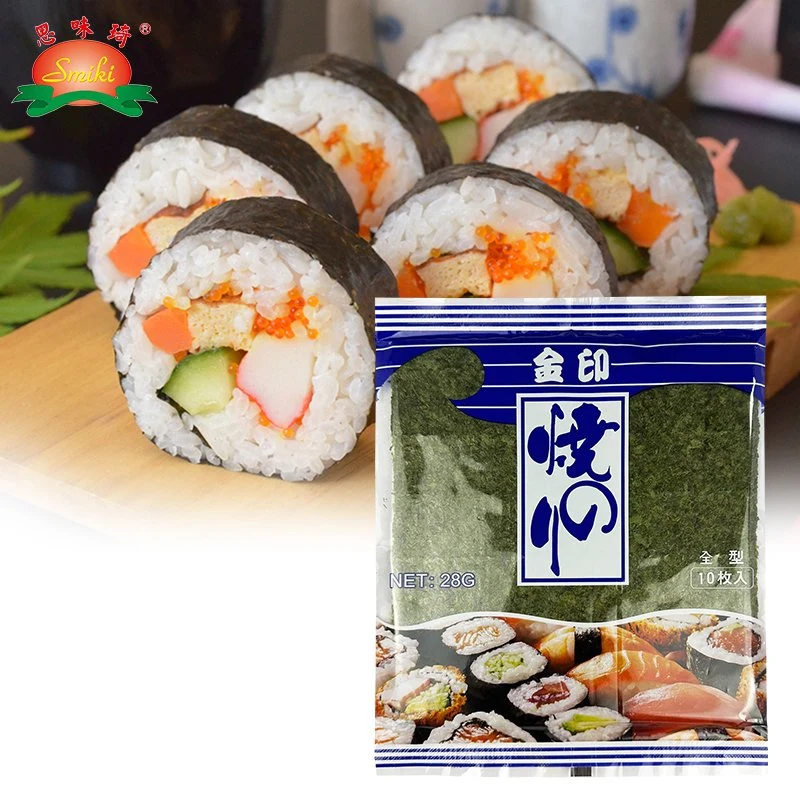 Folha de algas de Nori torrada/Folha de Sushi Seaweed/Sushi Nori/Nori