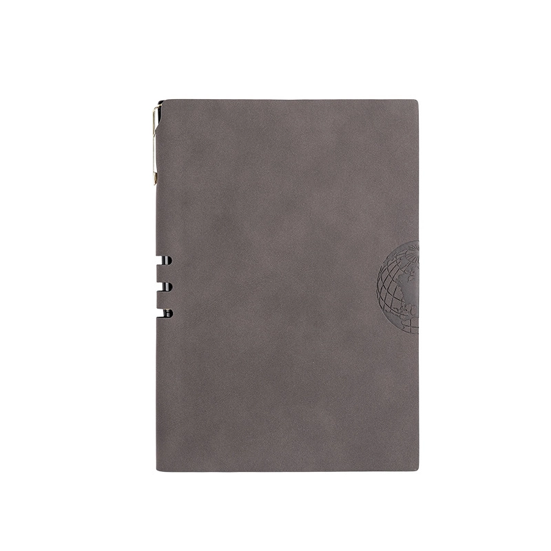 دفتر ملاحظات دفتر اليومية المخصص من جلد وحدة PU مقاس A5 للمكتب
