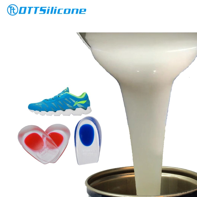 Medical Grade Silicone for Footcare Health Insole Liquid RTV-2 Silicone Rubber