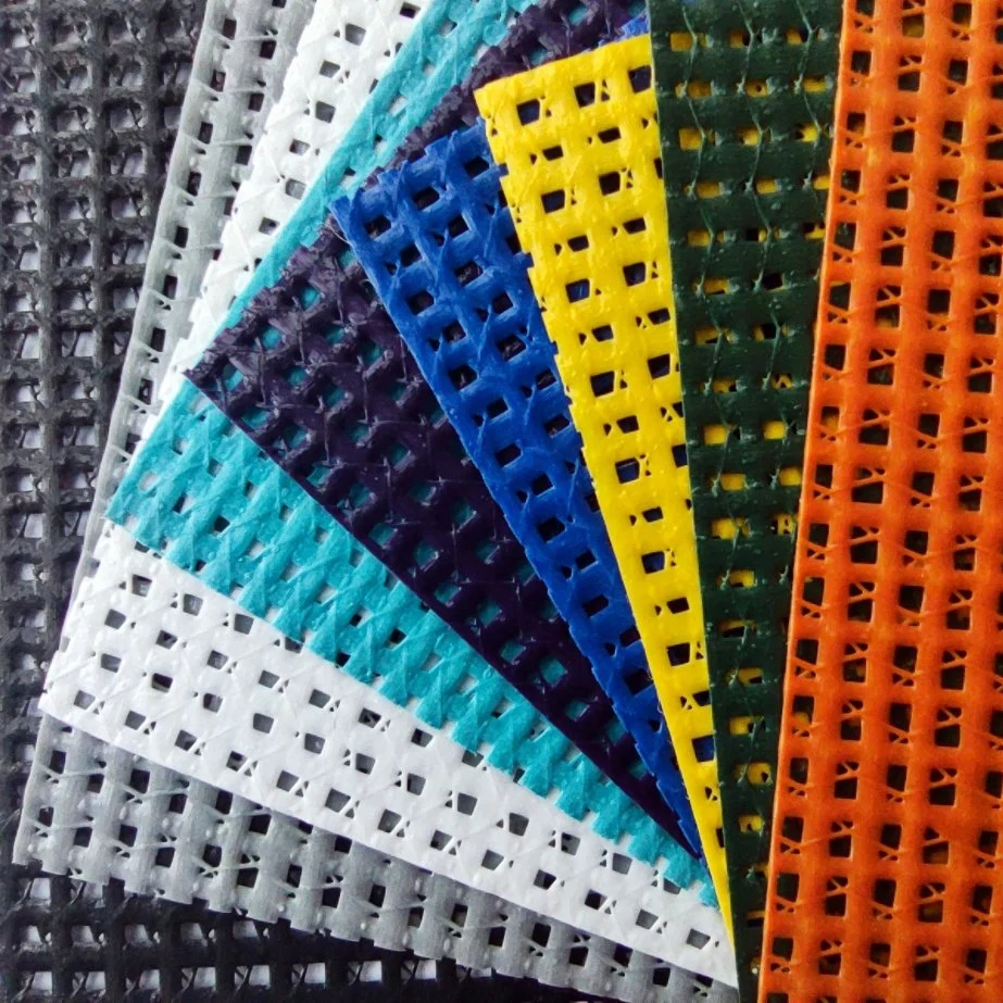 Decorative PVC Coated Polyester Mesh Fabric