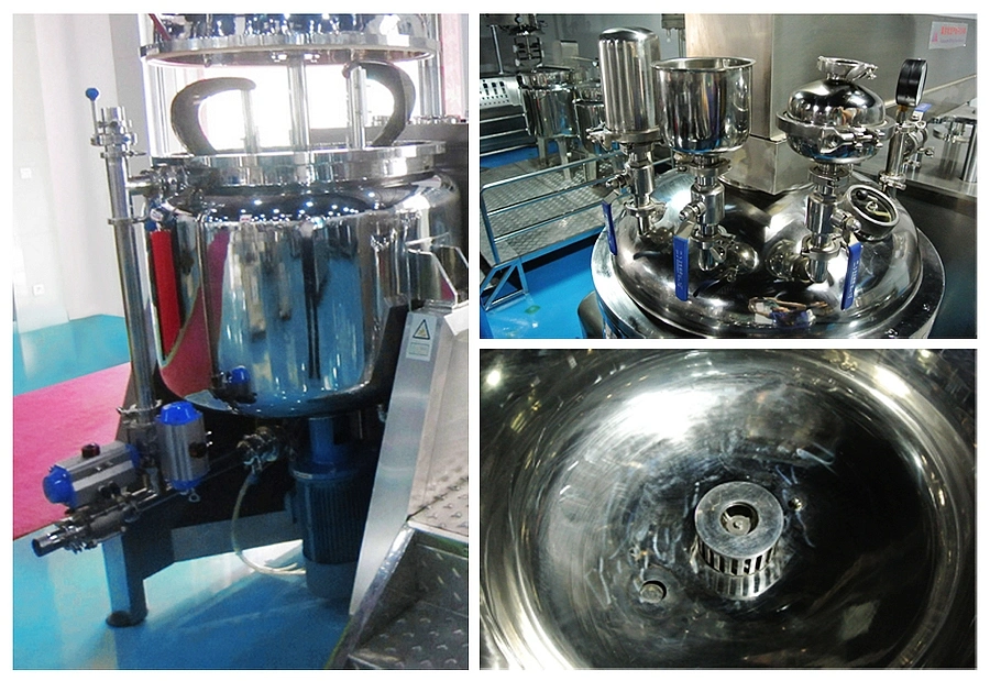 Vacuum Homogenizer Emulsifier Mixing Machine / Cosmetic Homogenizing Machine Cosmetic Mixing Machine