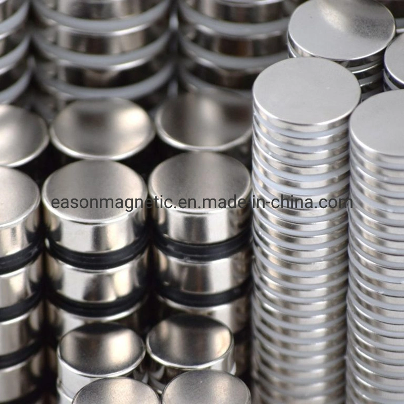 Ningbo Factory Magnet Neodymium Disc Permanent NdFeB Strong Magnetic Small Magnet