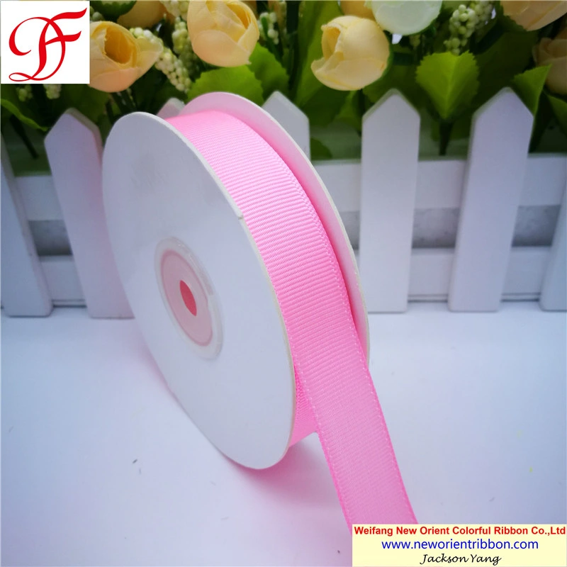 Grosgrain Ribbon with 4-Class Color Fastness Directly From Chinese Leading Factory for Gifts/Garments/Packing/Festival/Wrapping