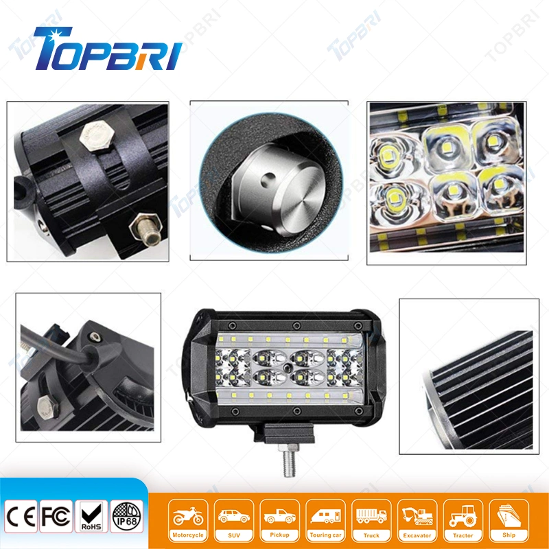 45W Rectangle Truck LED Auto Work Lamp