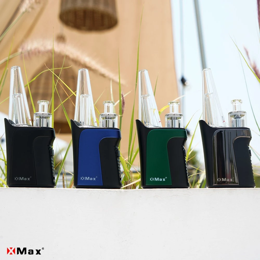 Producto original 2022 Xmax Qomo Vaping cera DAB portátil Rig fumar cartucho rellenable de POD