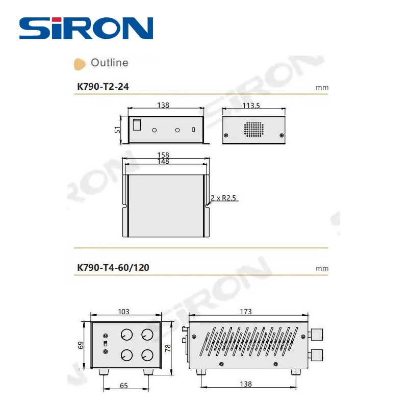 Siron K790 Voltage Analog Controller for Machine Vision Lighting LED Lights Professional Work Lights for Industry