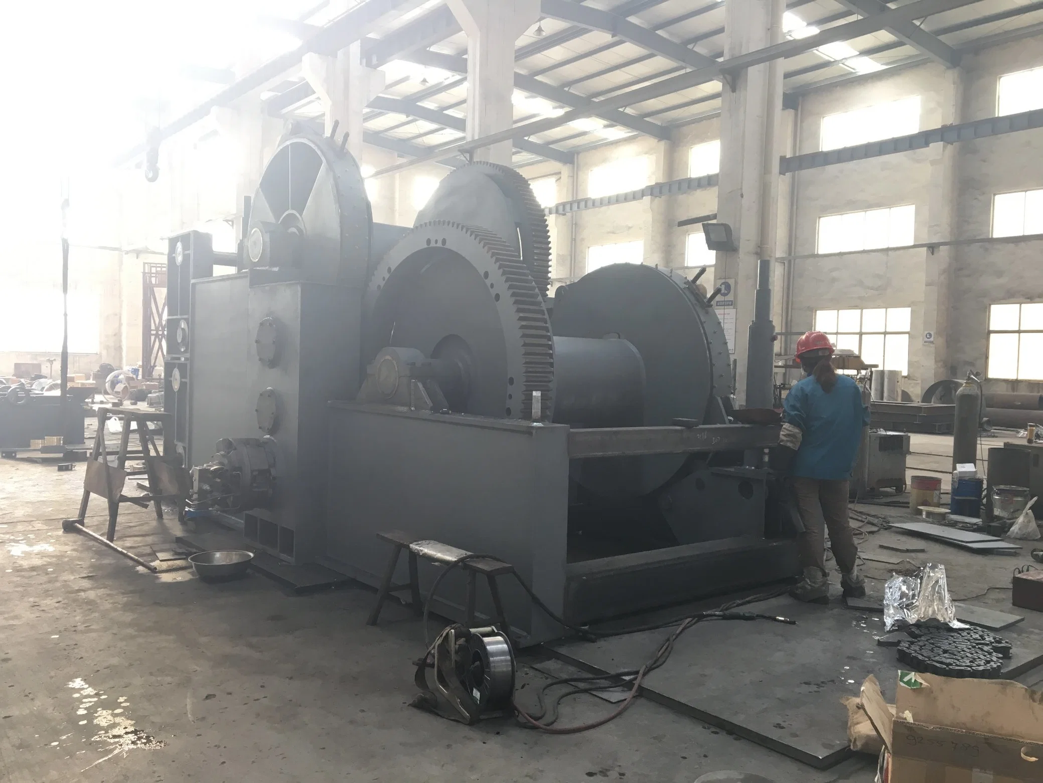 Marine Hydraulic Electric Winch 30 Ton 40 Ton