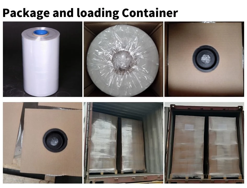 Single Wound Center Folded POF Shrink Film for Packaging