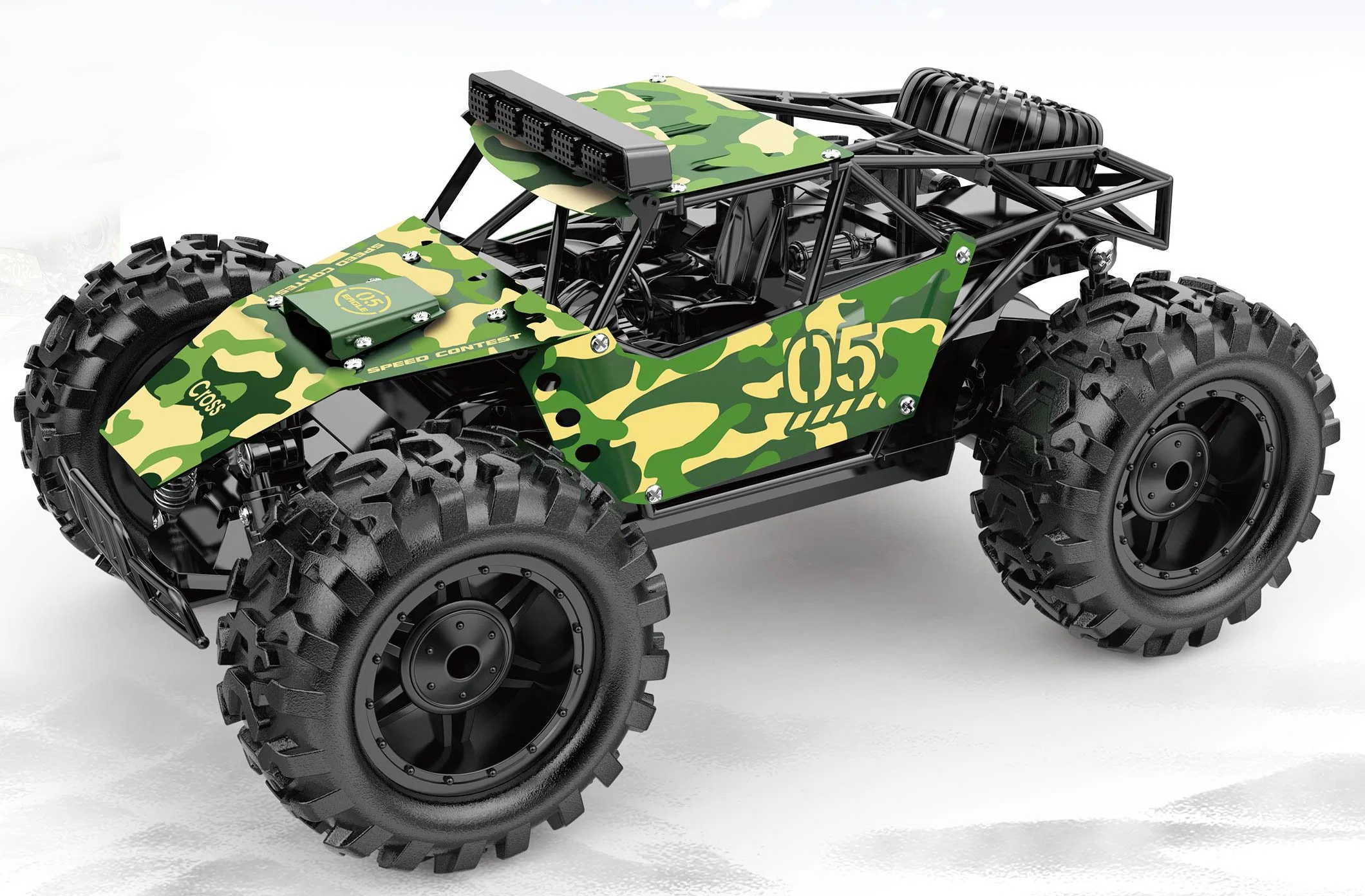 2023 Remote Control Cars 1: 12 off Road Monster RC Truck Toy for Children Adult All Terrain