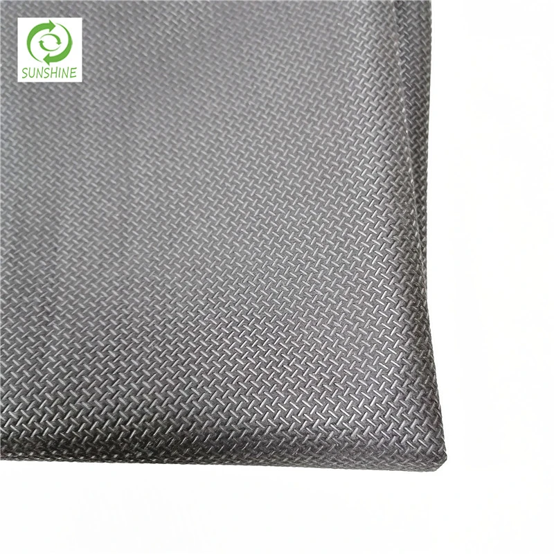 Hot Sale 100GSM Recycled Nylon Nonwoven Fabric 100% Nylon Cross Cambrelle Fabric New Design Shoes Materials