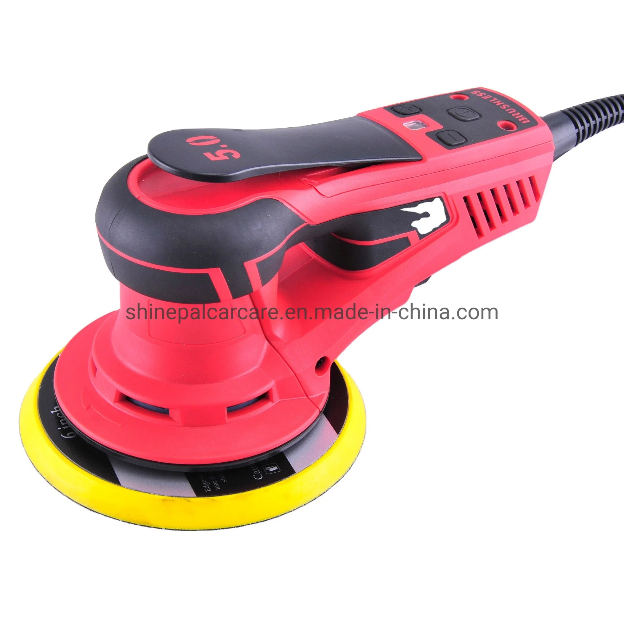 Brushless Electric Sander with Vacuum Sander Machinery Eccentricity 2.5/5.0mm Car Polishing Machine