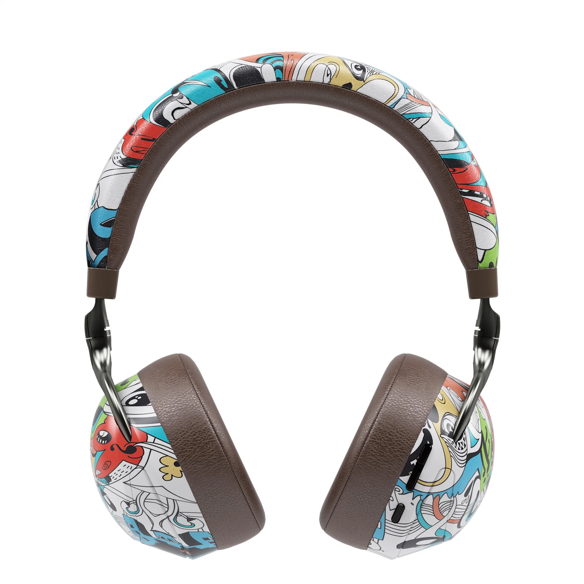 الموضة سماعات رأس بلوتوث اللاسلكية رسم جرافيتي طباعة الكمبيوتر لعبة المحمول سماعة الرأس
