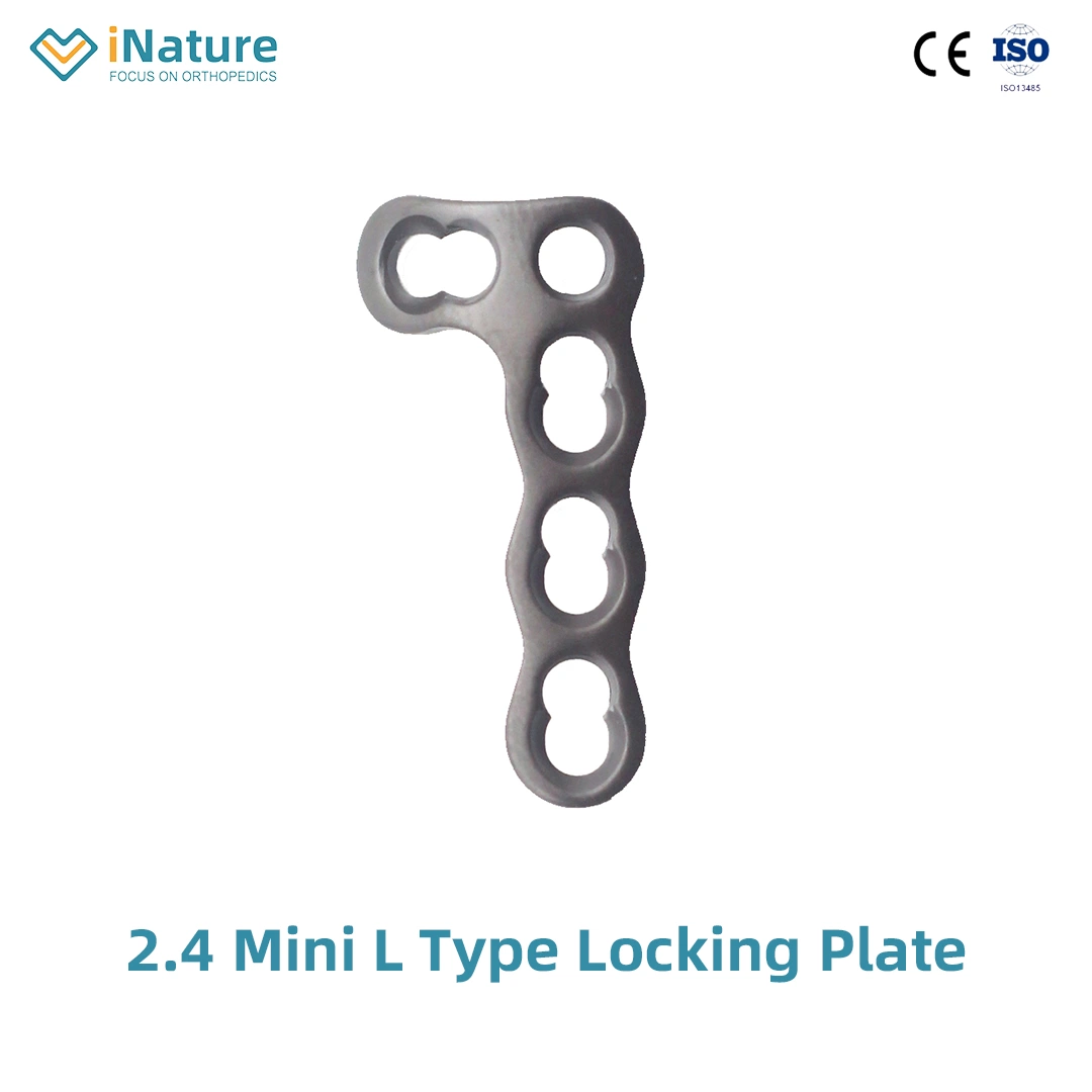 Orthopedic Implants Mini Locking Plate 2.7 Mini Oblique L Type Locking Plate