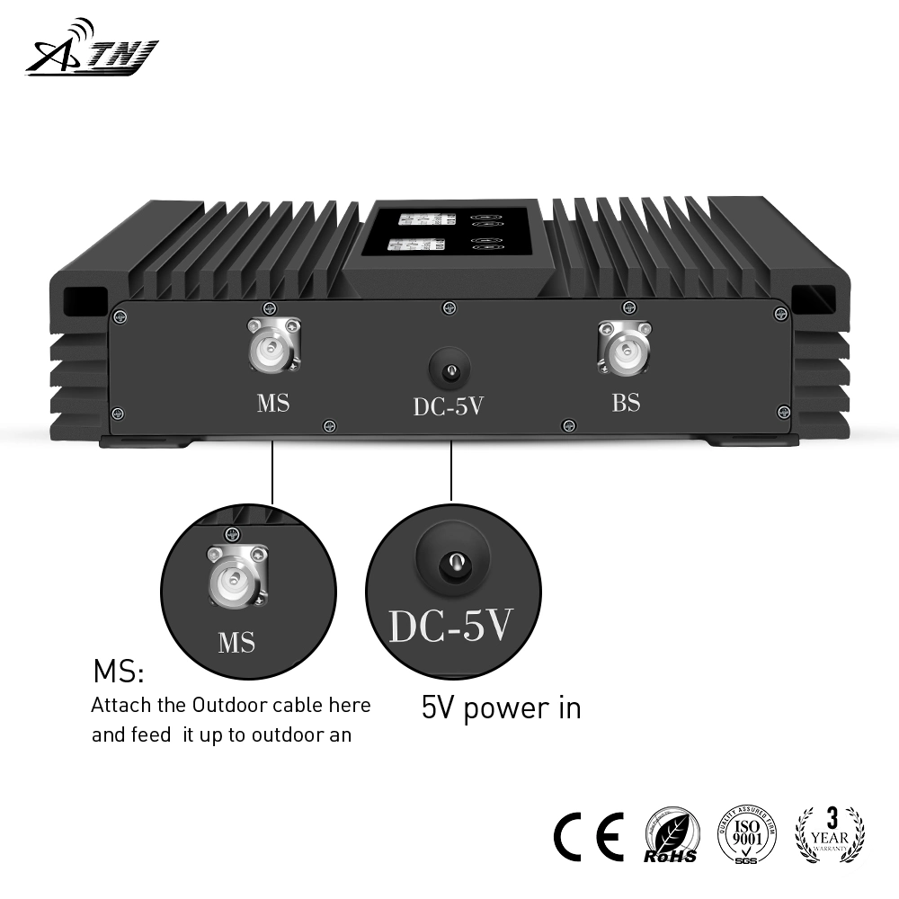 Wholesale/Supplier Black Dcs1800MHz WCDMA2100MHz Indoor Signal Booster 2g/3G/4G Home Repeater