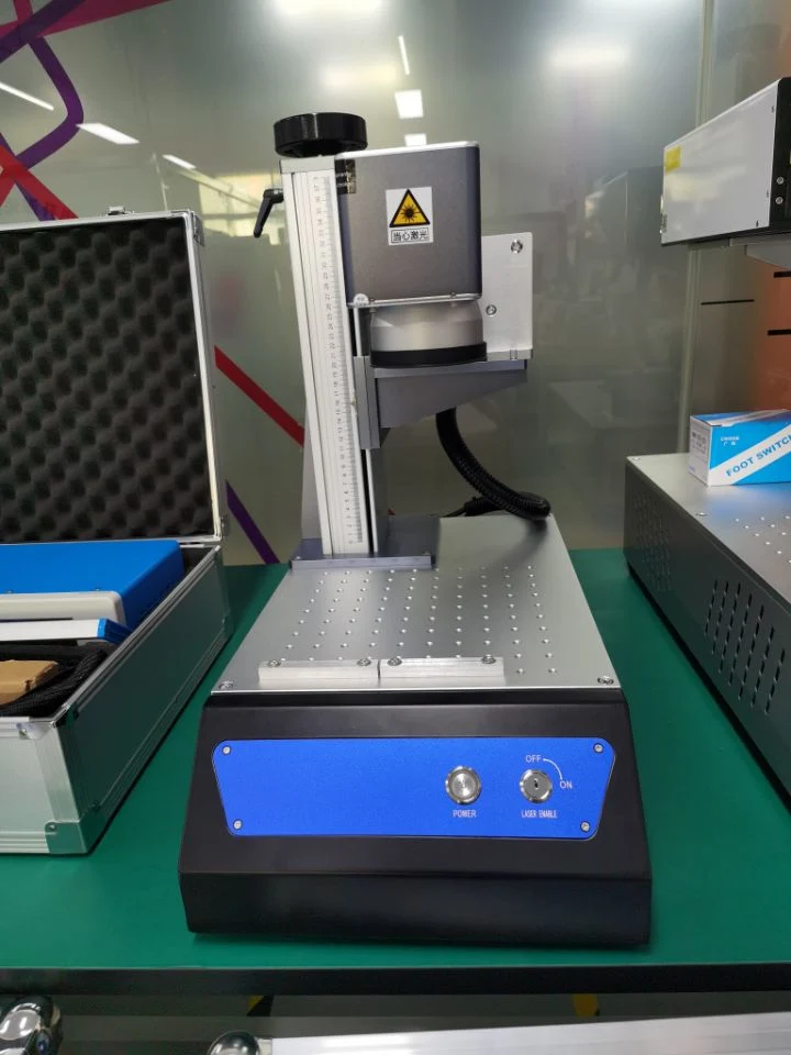 Impressora de gravação a laser UV de alta precisão Mini portátil Máquina de impressão de logótipo para gravação em madeira, metal e plástico