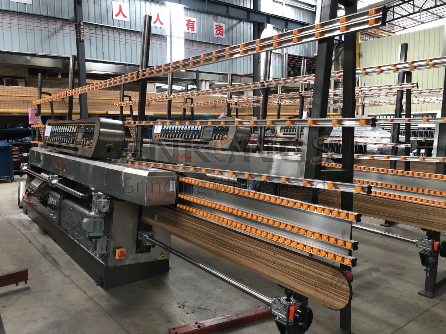 Cost-Effective Zm9 Straight Line Edging Machine for Glass