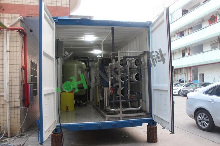 10t Container Water Purification Treatment Plant Water Filter Reverse Osmosis System Equipment