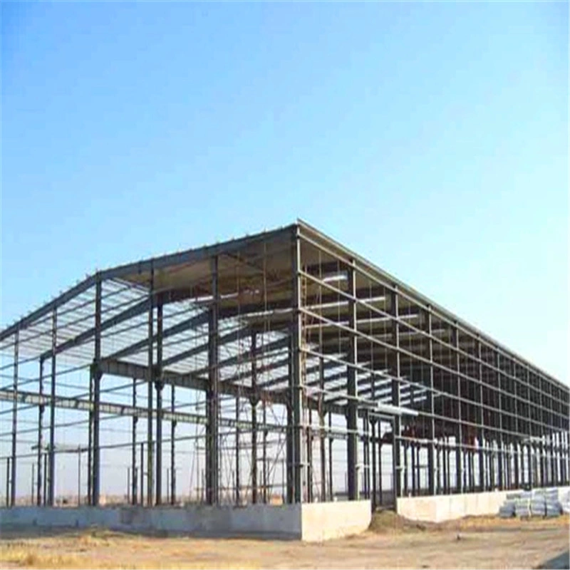 Material de construção pré-fabricado Metal Modern Mobile Shed Warehouse Warehouse Workshop Steel Estrutura