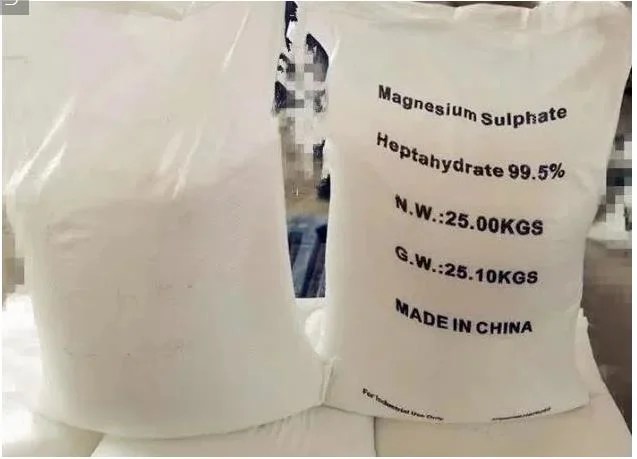 Salt Agriculture Grade Industry Grade Magnesium Sulfate Heptahydrate