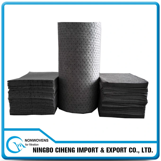 Universal Sorbent Factory Floor Water Oil Absorbent Mats