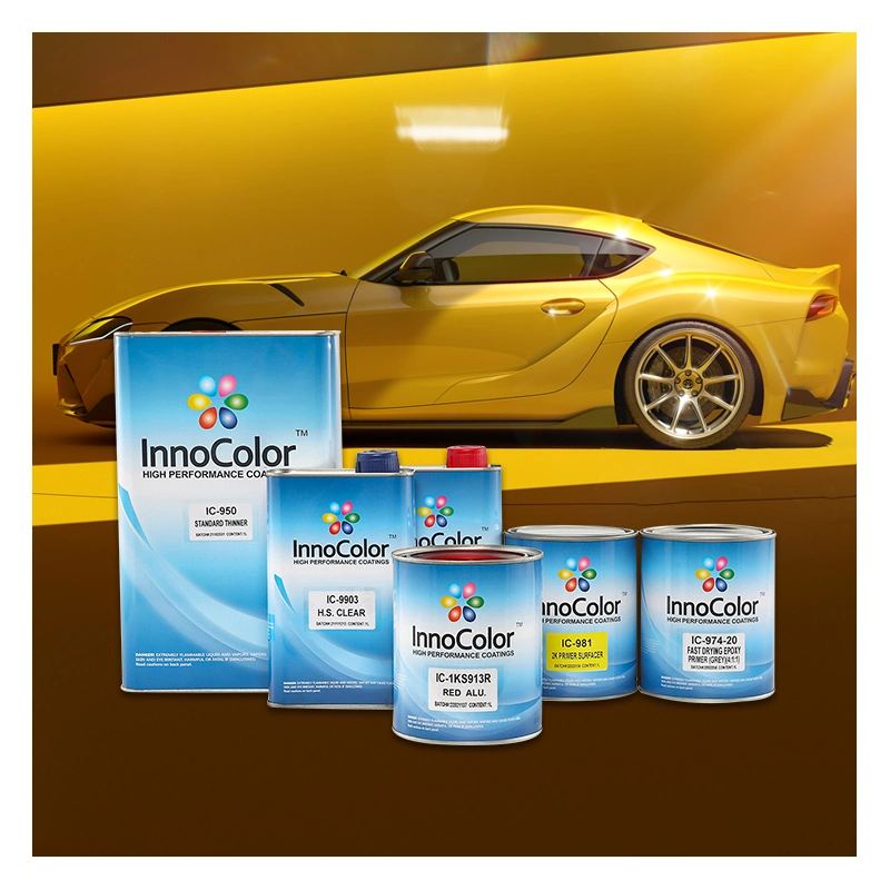 Hot Sale Refinish Finish Coat Innocolor Spray Ceramic Coating Blue Car Paint