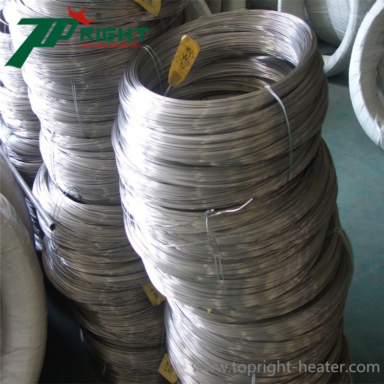 High Resistance Nicr Heating Alloy Wire Ni80cr20 Round Heating Element Wire
