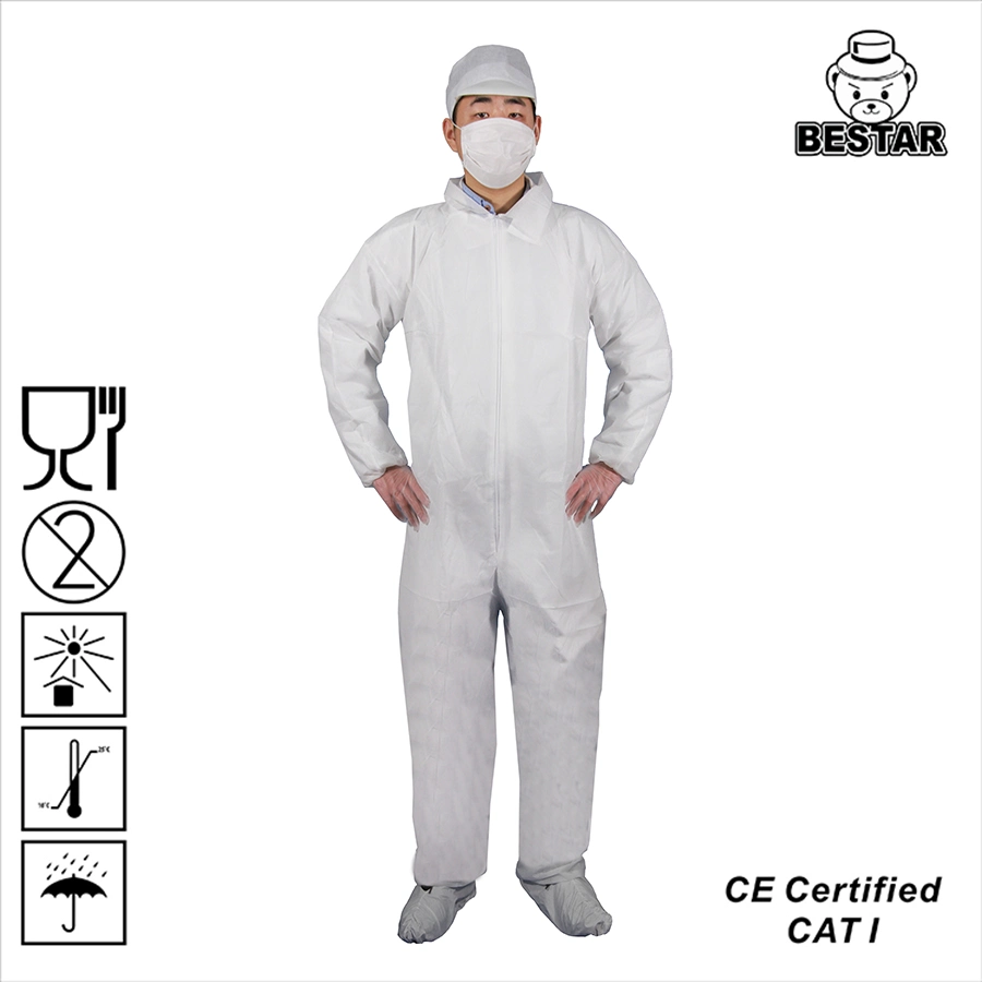 Factory Selling Disposable SMS Protective Coverall for Painting