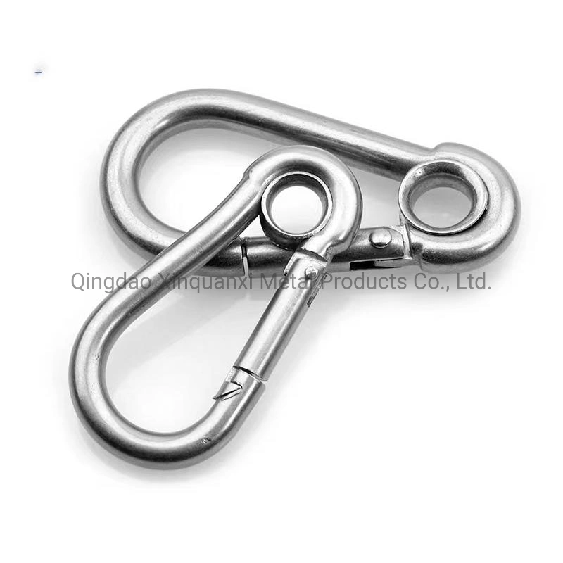 DIN5299A Galvanized High quality/High cost performance  Metal Carabiner Steel Snap Hook