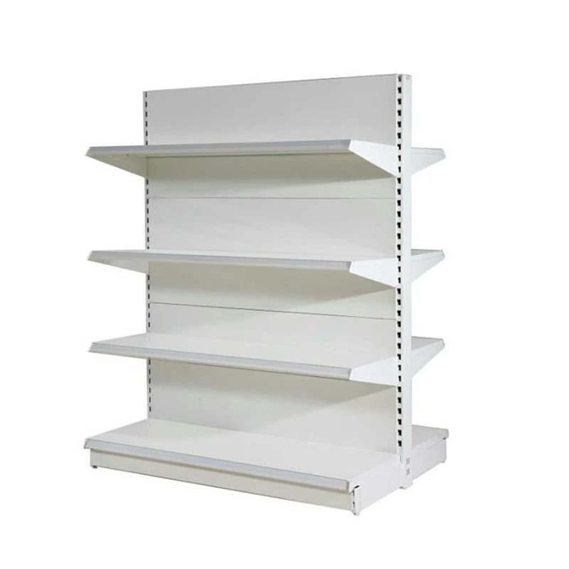 Double Sided Display Gondola Supermarket Shelf