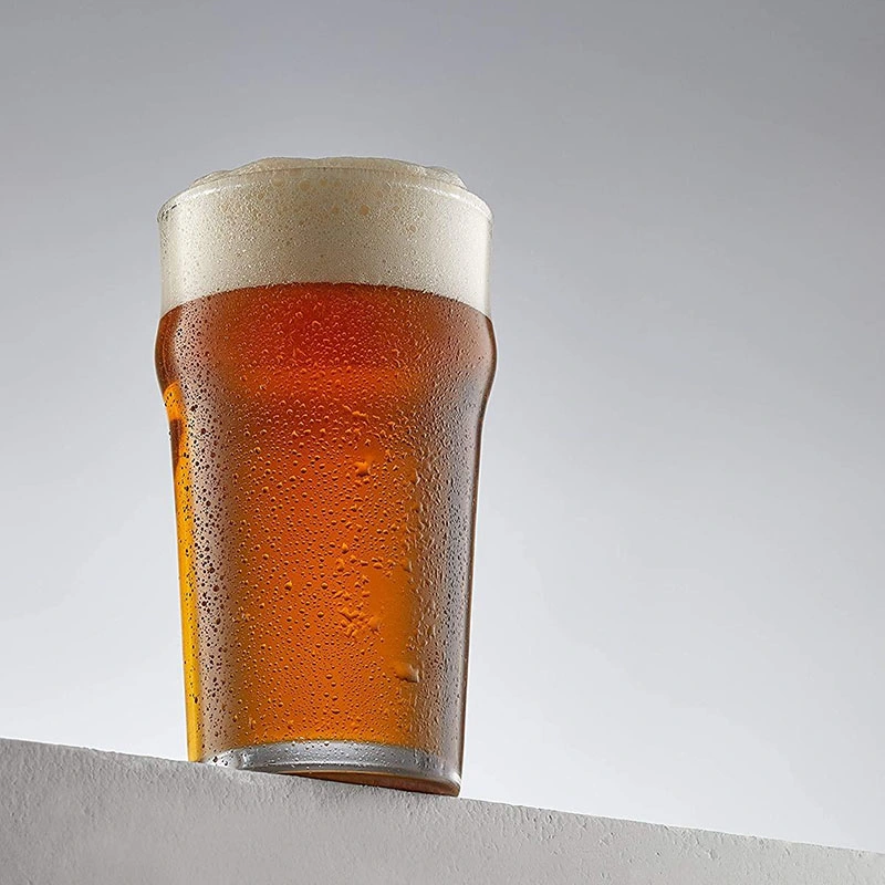 19oz Bier Pint Gläser große Bier Pint Glas Kapazität in Ein traditioneller Pub Trinkgläser Design übergroße Biergläser