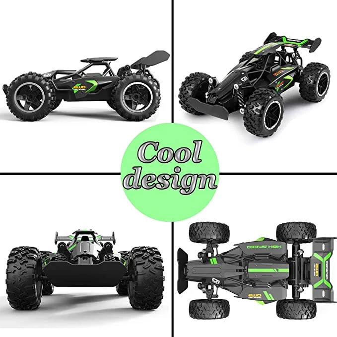 Rubber Big Tires Anti-Collision Settings 1: 18 High-Speed off-Road 2.4G Remote Control Car