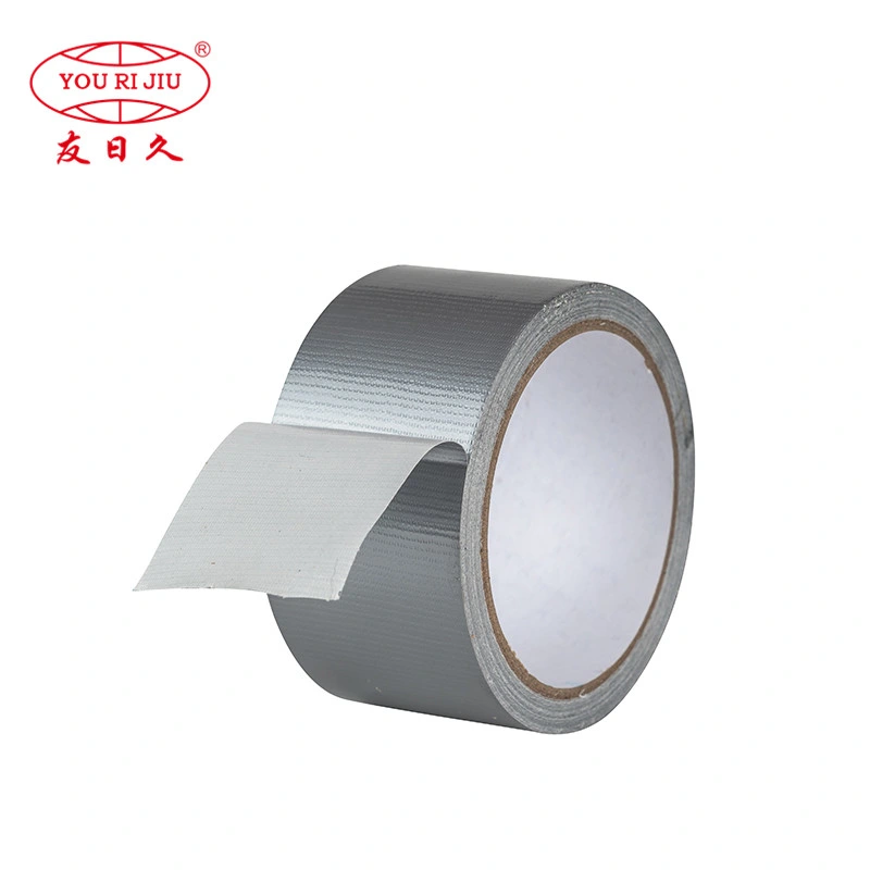 Yourijiu Waterproof Heavy Duty Gaffer Tape Strong Adhesive Cloth Tape Decorative Silver Duct Tape Fixed Floor Protection Film