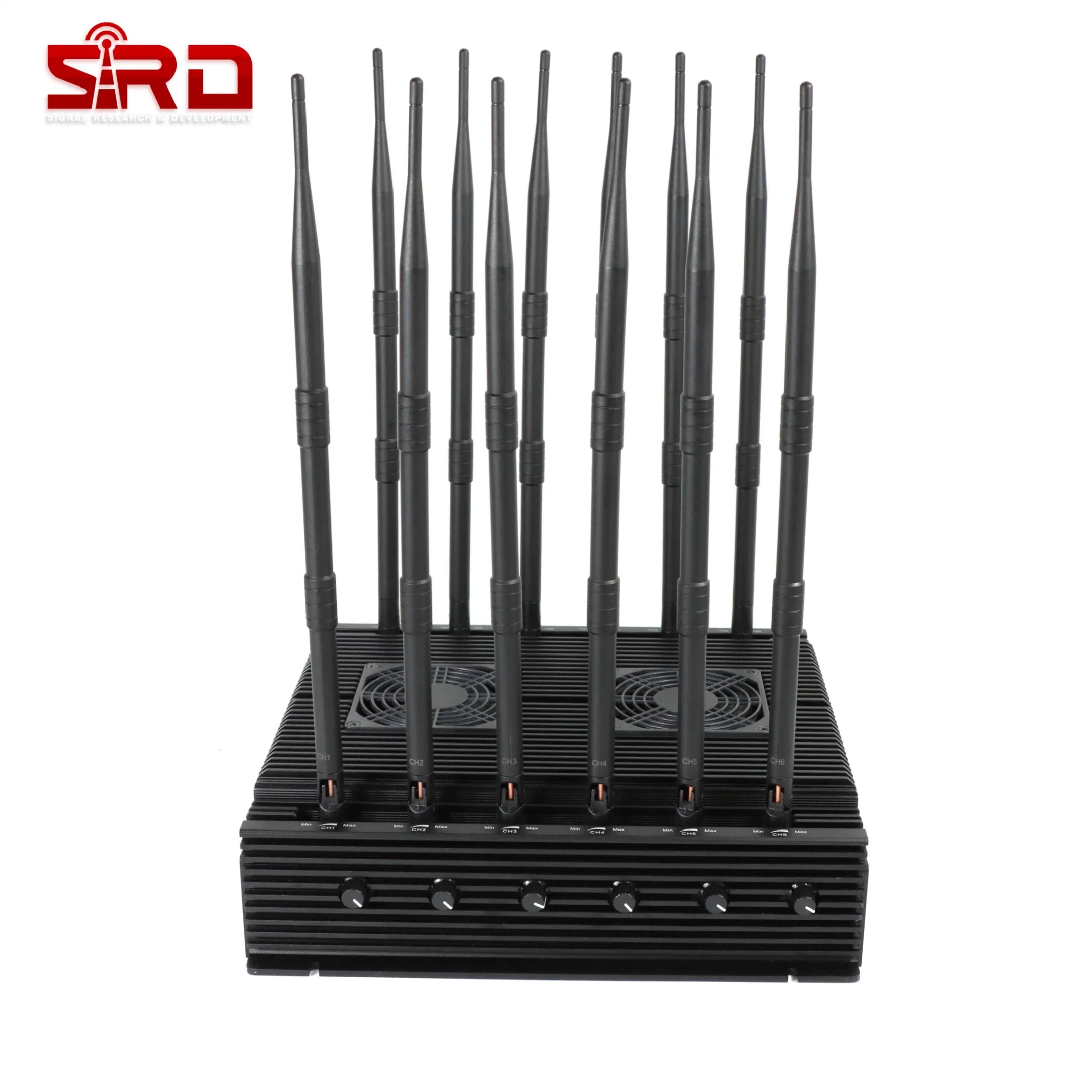 Multi-Use Mobile Phone Signal Jammer 12 Band for 2g 3G 4G 5g WiFi 2.4G Bluetooth GPS Signal Jammer