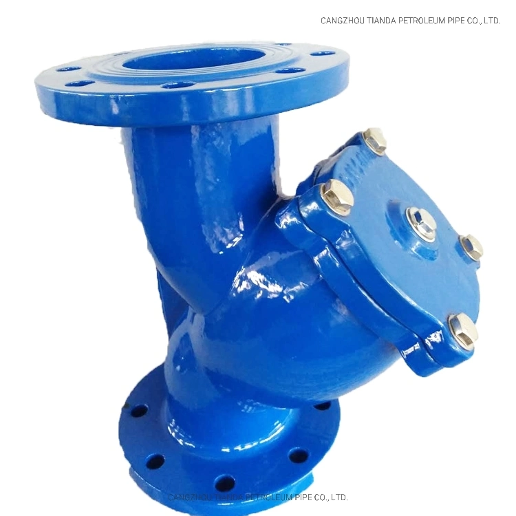 Ferro fundido Y Filtro Tipo Flange Duplo / Aço inoxidável água filtrador Y DIN/JIS/ASME/ASTM/GB