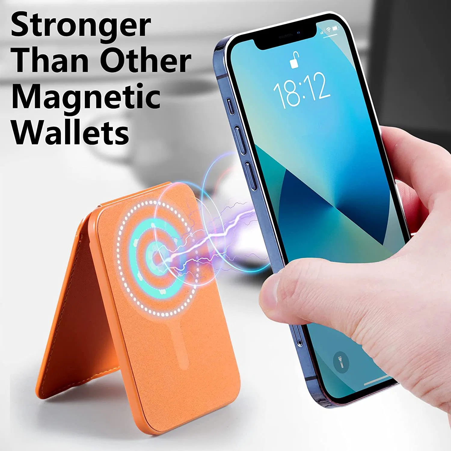 Suportes de cartão magnético 2 em 1 para cartões de carteira para telefones