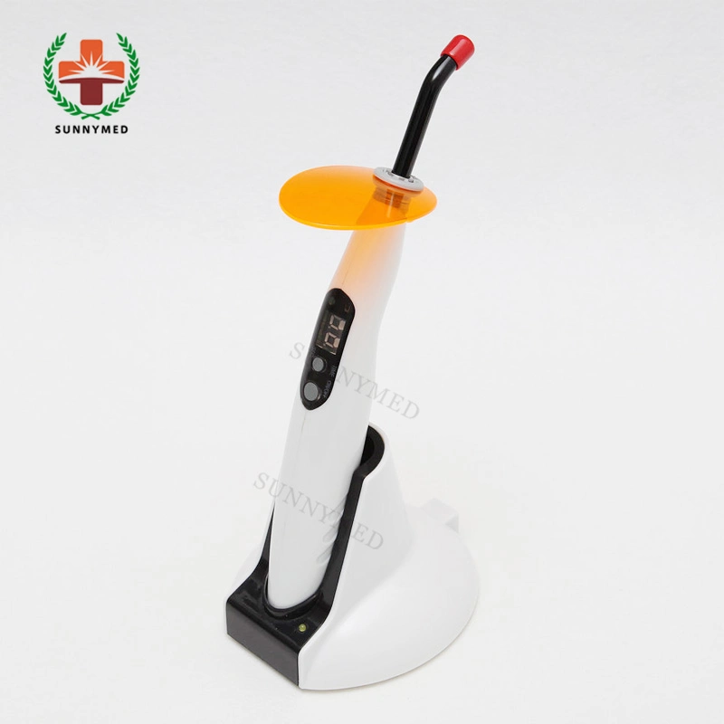 Sy-M016 Luz de cura digital LED Dental Alimentação Dentária Luz de cura