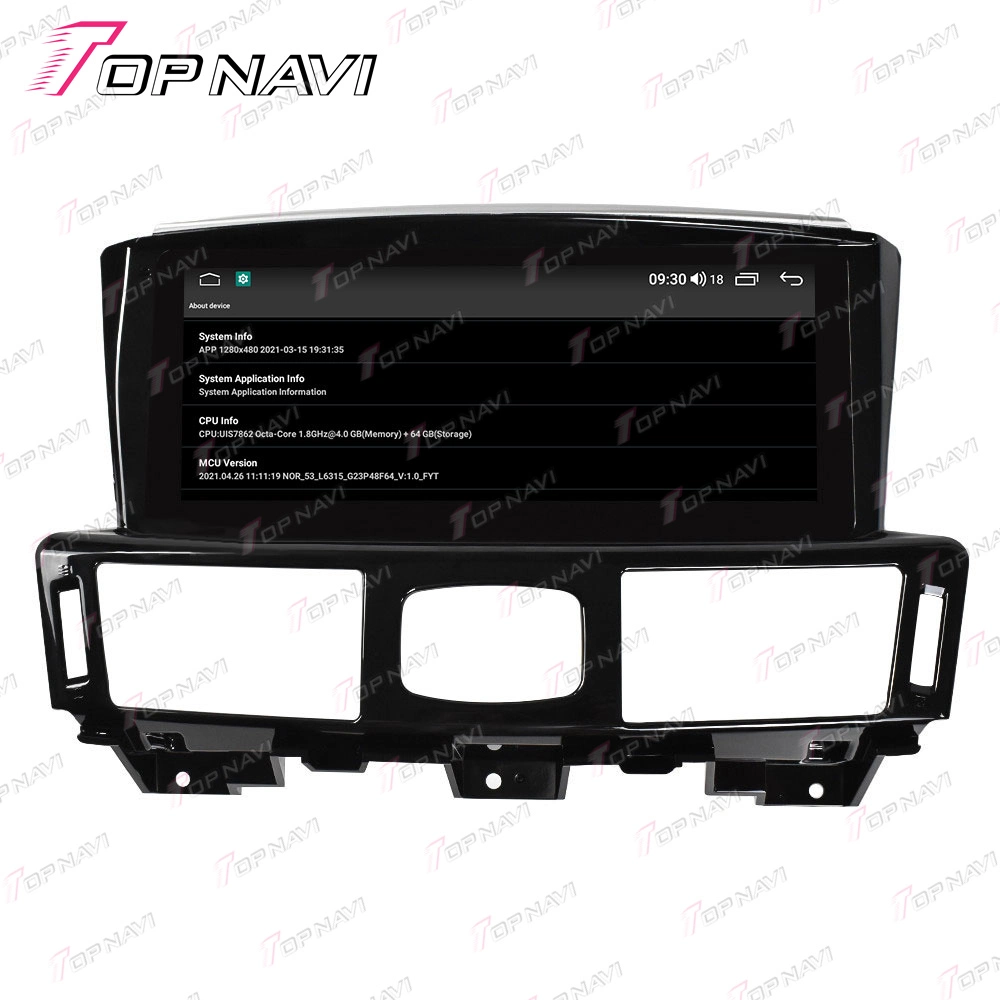 Android con pantalla táctil de coches 2 DIN Radio DVD reproductor multimedia, navegación GPS Universal para Infiniti Q70L M25 M35 2013 2017 Auto Radio