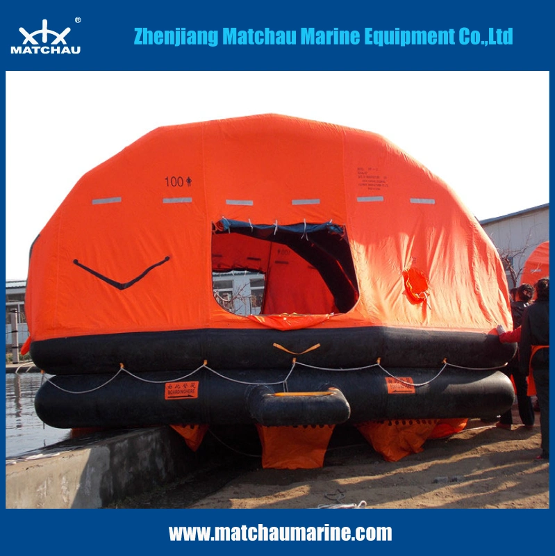 Neopreno impermeable de flotación inflable de rescate marino de la Balsa balsa salvavidas