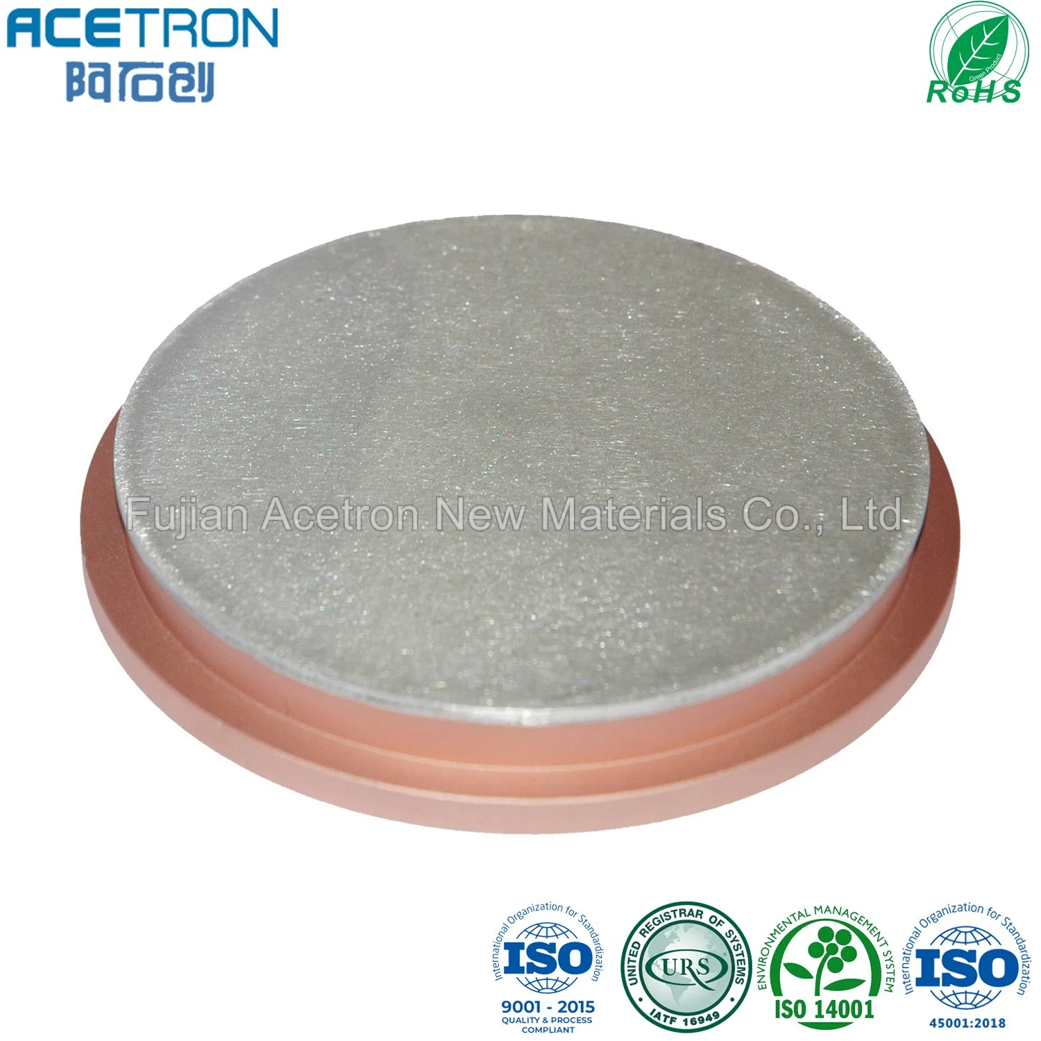 ACETRON 99.8% High Purity Ni+Cr Sputtering Target for Vacuum/PVD Coating