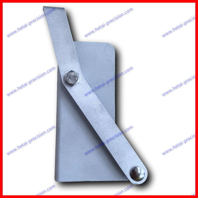 Custom Metal Clip Fabrication, Reverting, Welding and Assembly, Sm-Panel-Clip-R3, Panel Mounted Clip, Aluminum Solar Panel Mounting Clips Support Holder Bracket