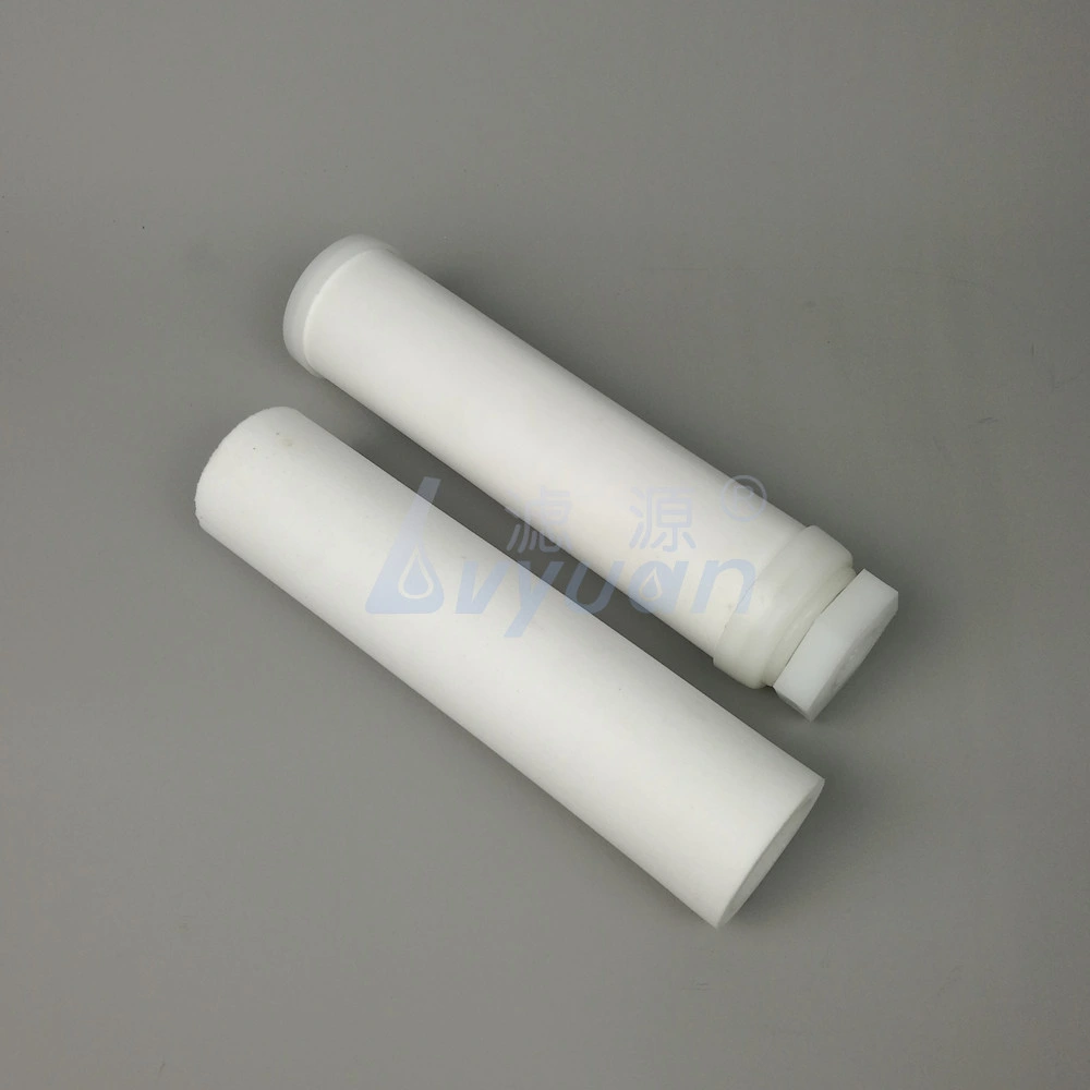 Micro Polyethlylene Tube Filter 25 40 Microns Sintered PE Filter for Air Compressor Machinery