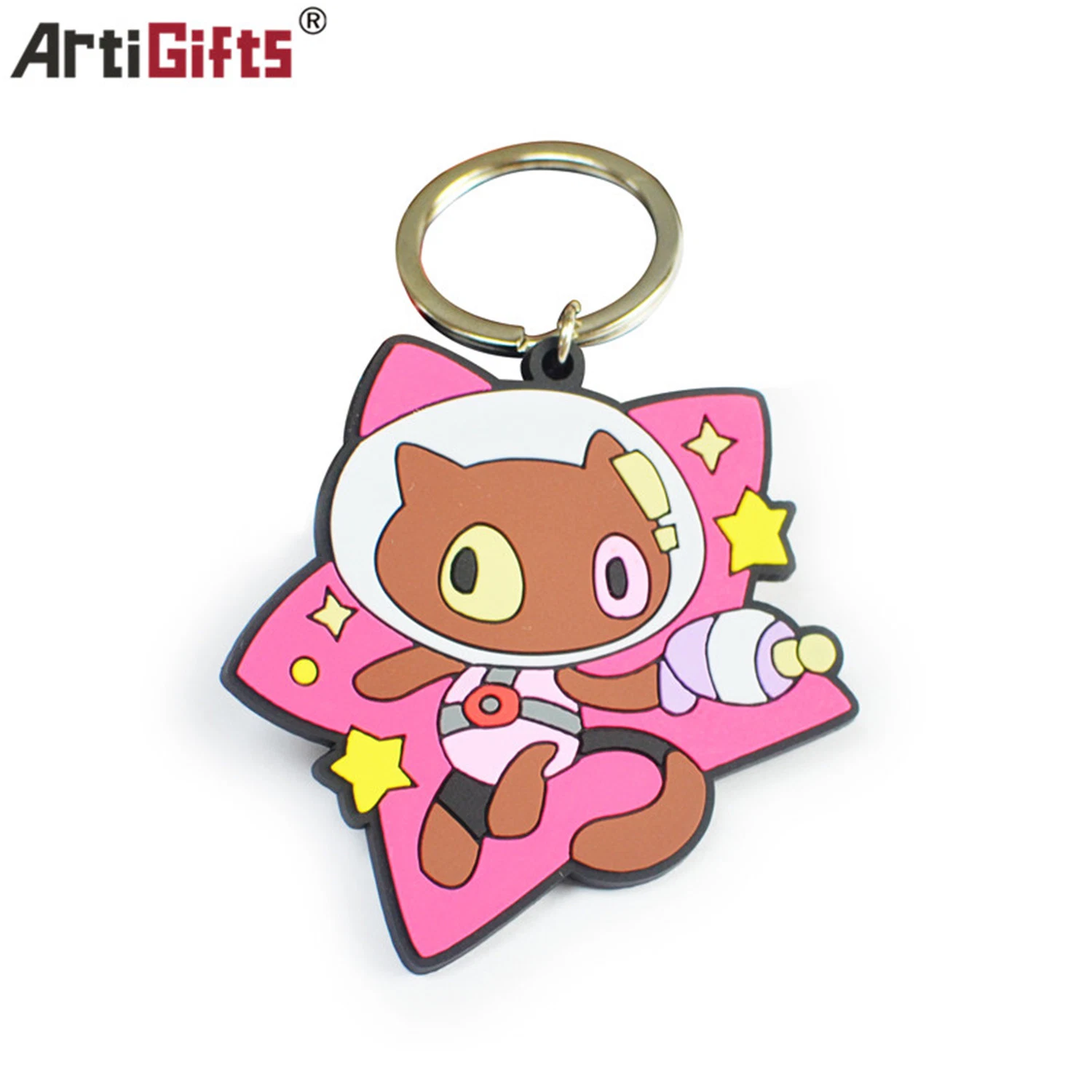 Cartoon Character Jerseys 3D Embossed Rubber Soft PVC Keychain