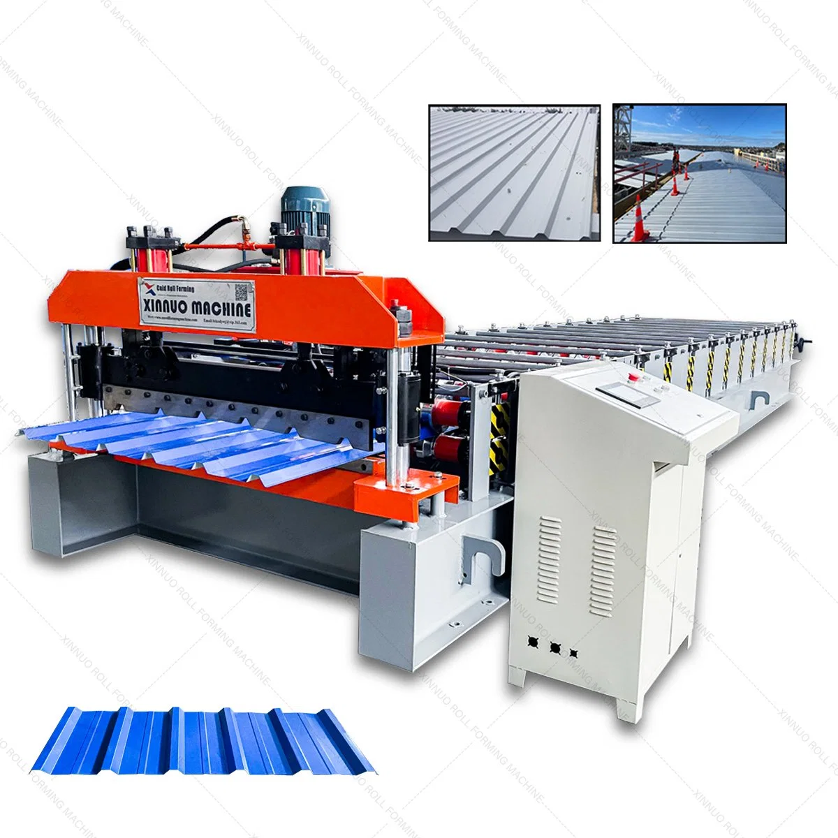 Color Steel Sheet Roll Forming Machinery Wall Panel Making Machine